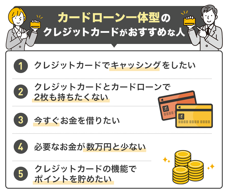 在籍確認なしで発行できるローン一体型クレジットカード